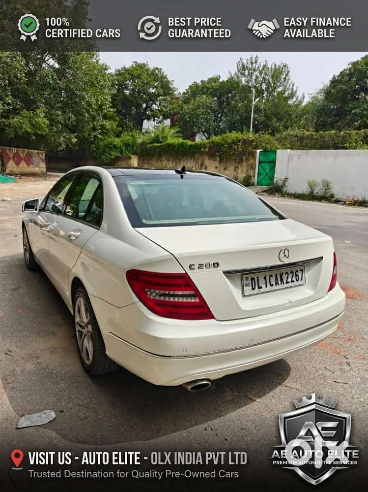 Mercedes-benz C-class C 200, 2014, Petrol