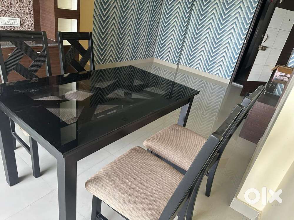 4 Seater Dining Table Buy Sell Used Furniture in Kolkata OLX