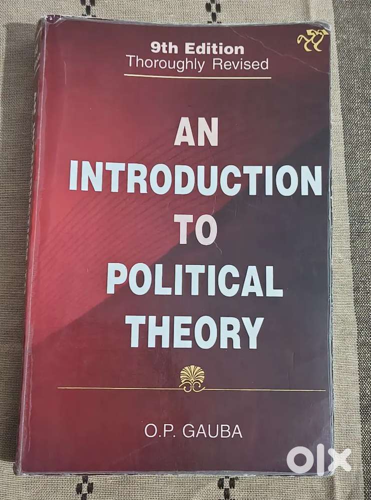 An Introduction to Political Theory &ndash; O.P. Gauba (9th Edition)