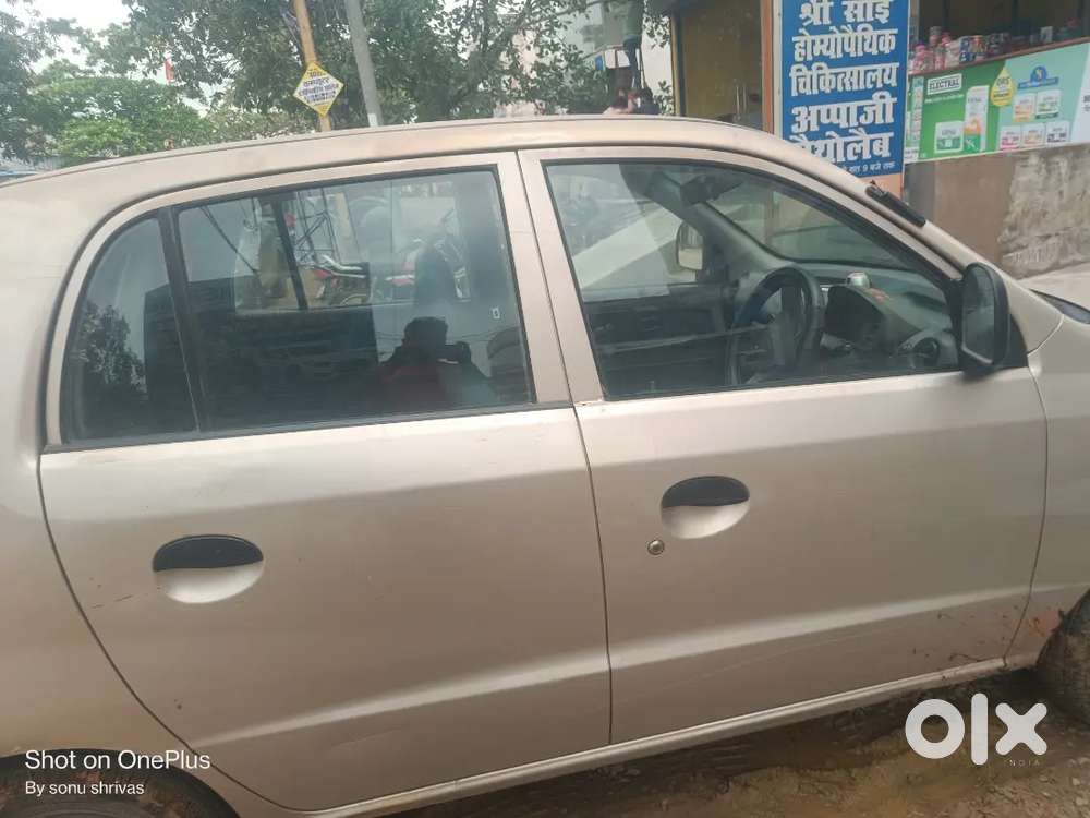Hyundai Santro Petrol 2006 फाइनल है किलोमीटर ऐसी सब चालू है