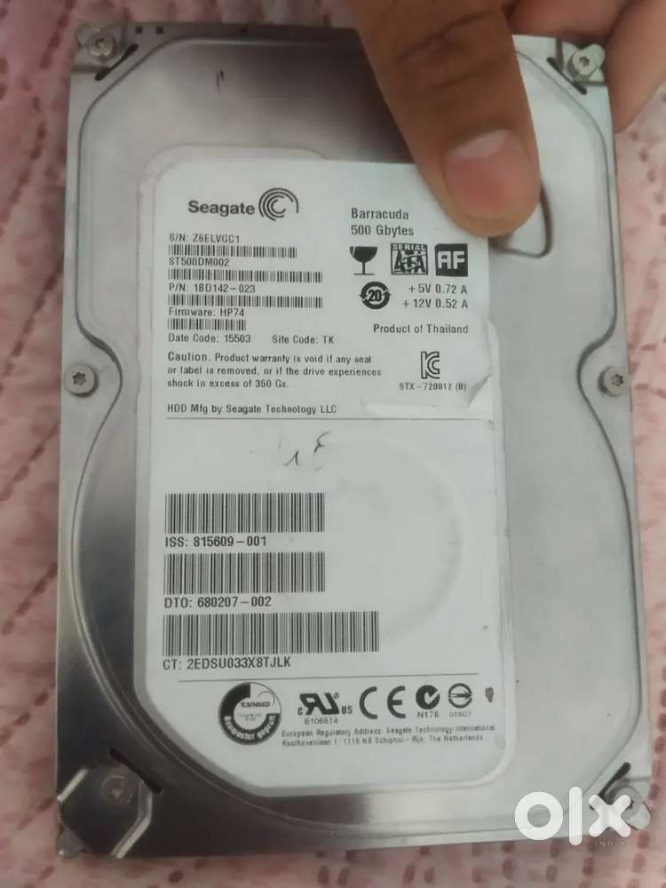 500GB HARD DISK