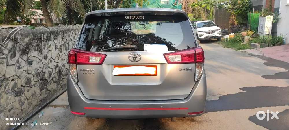 Toyota Innova Crysta Gx 2018 Diesel Manual