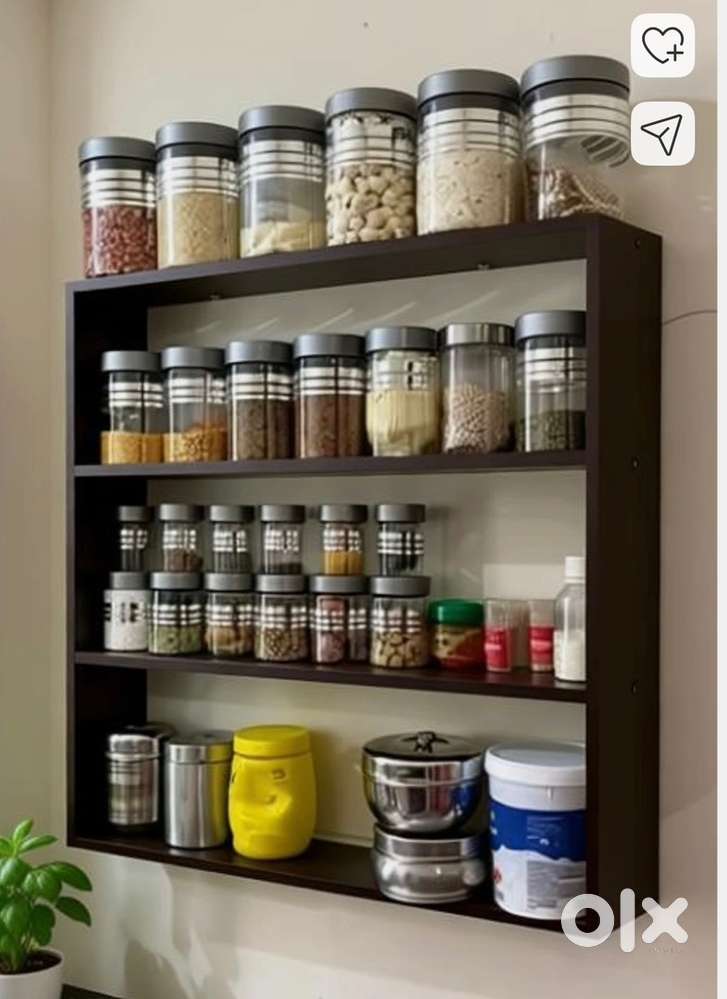 Wooden shelf