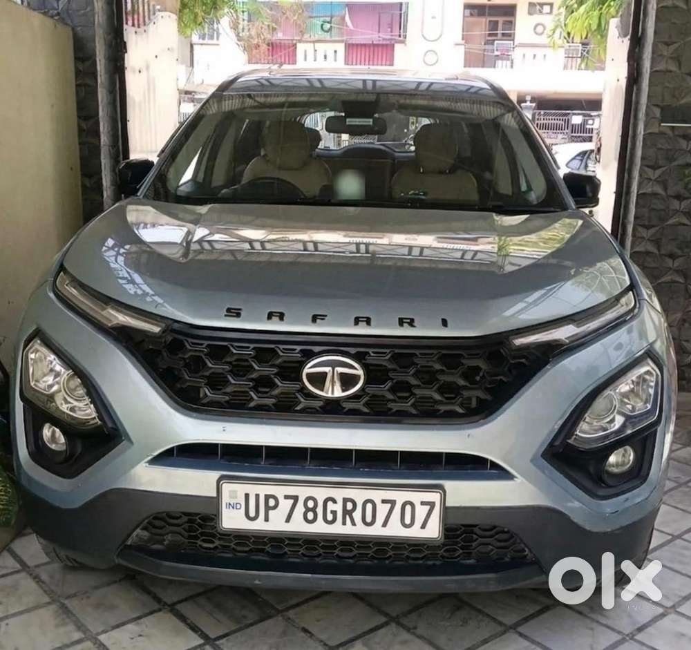 Tata Safari Xza Plus Top Model 2021 Colour Tropical Mist Adventure