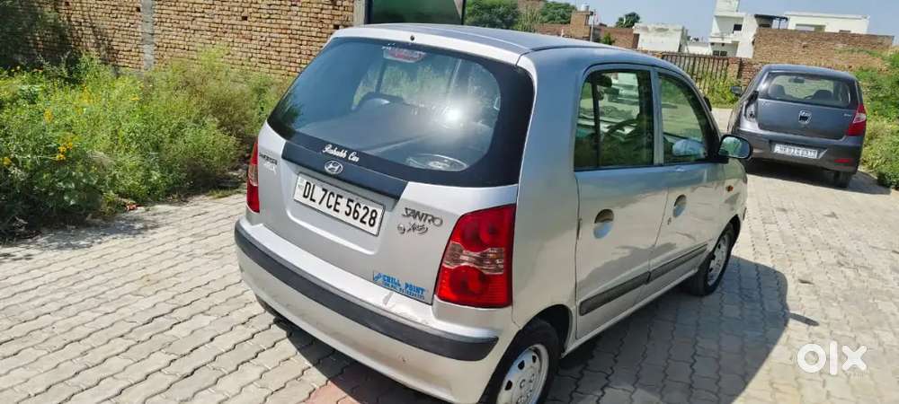 Santro Xing First Owner With Noc Lpg On Paper New Tyres