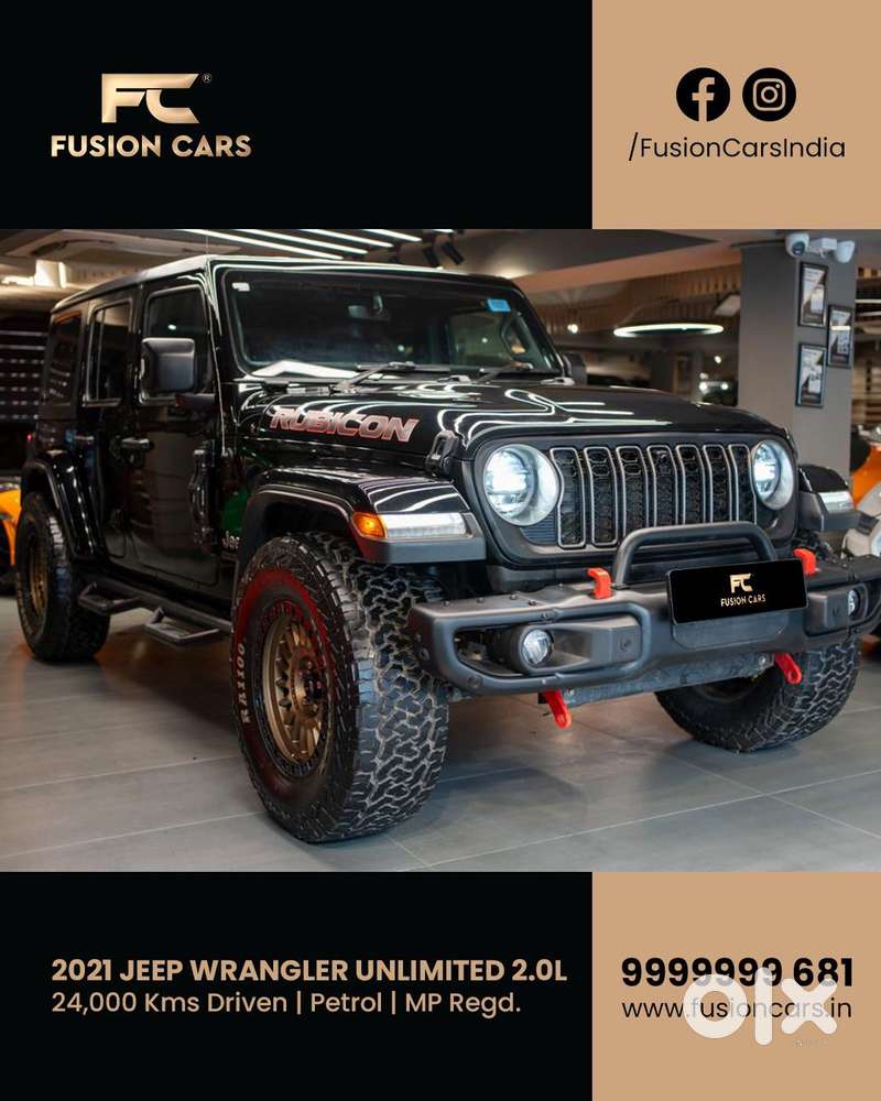 Jeep Wrangler 2.0 Rubicon Petrol At, 2021, Petrol