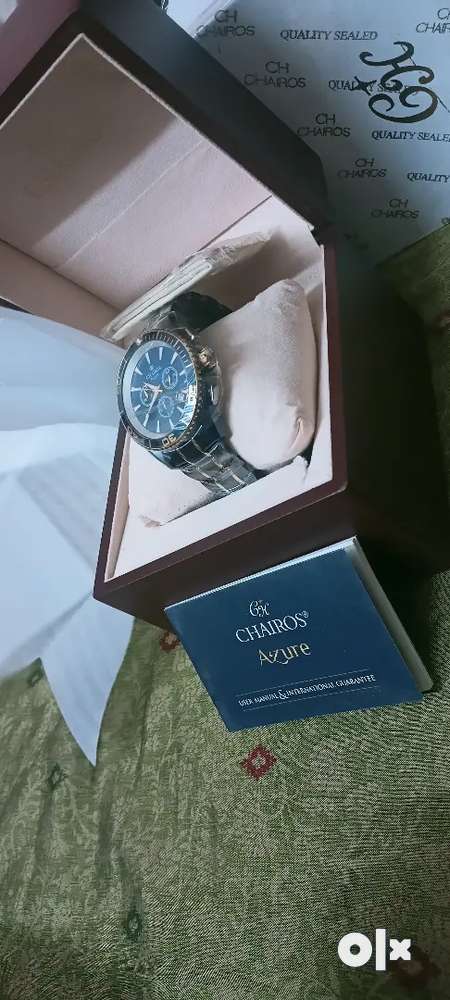 Chairos azure 2024 gents watch