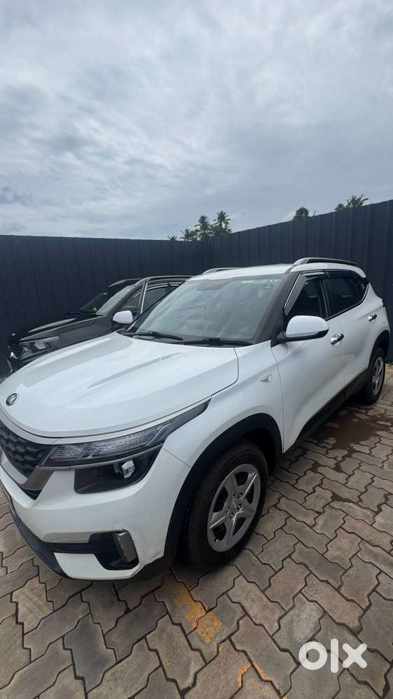 Kia Seltos Hte 1.5l Diesel 2020 White (with Lcd Infotainment System)