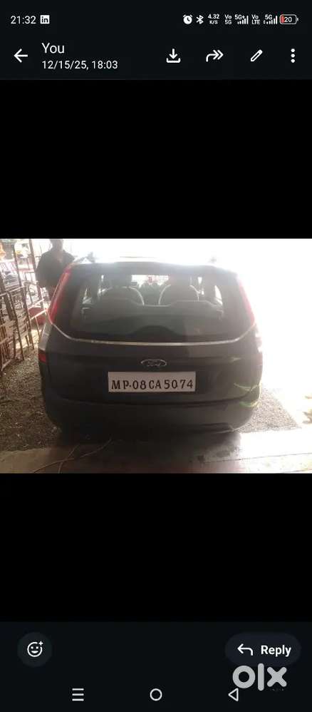 Ford Figo 2014 Diesel 70000 Km Driven And Well Condition.