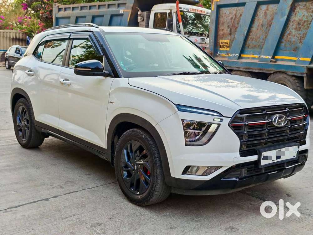 Hyundai Creta 1.5 Sx (o) Knight Ivt Petrol Dual Tone, 2022, Petrol