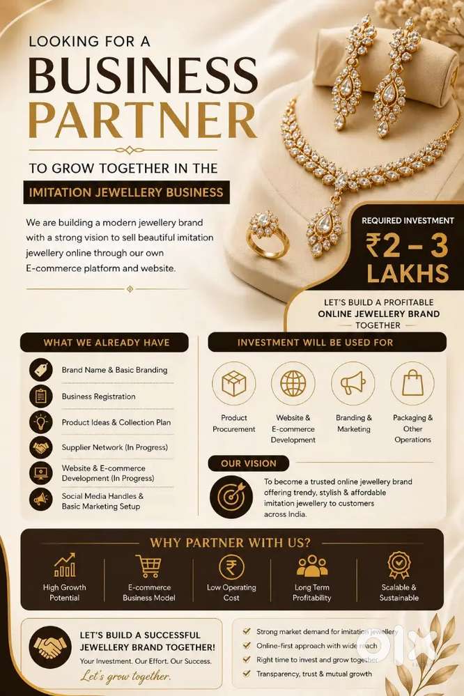 Business Partner Needed