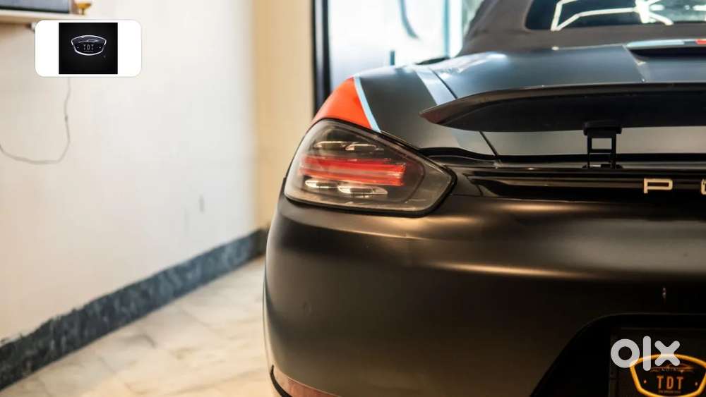 Porsche 718, 2017, Petrol