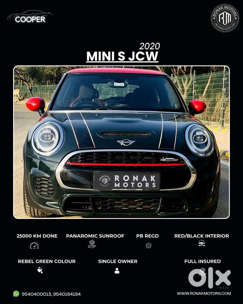 Mini Cooper S, 2020, Petrol