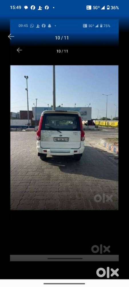 Mahindra Scorpio Vlx 2wd Airbag Bsiii, 2014, Diesel