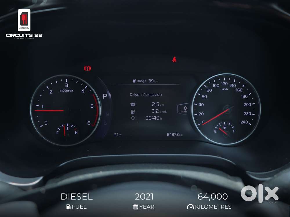 Kia Seltos Gtx Plus At D, 2021, Diesel