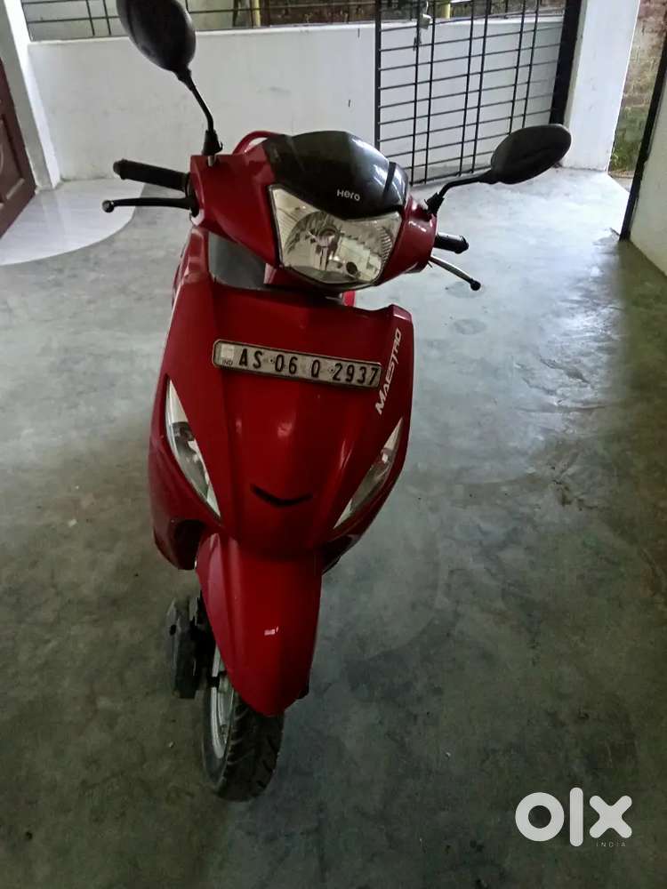 Maestro Red Colour Old Model Maestro Scooty Price In India 2016