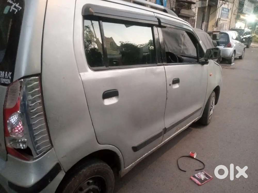 Maruti Suzuki Wagon R 2013 April Cng Company Fitted Green