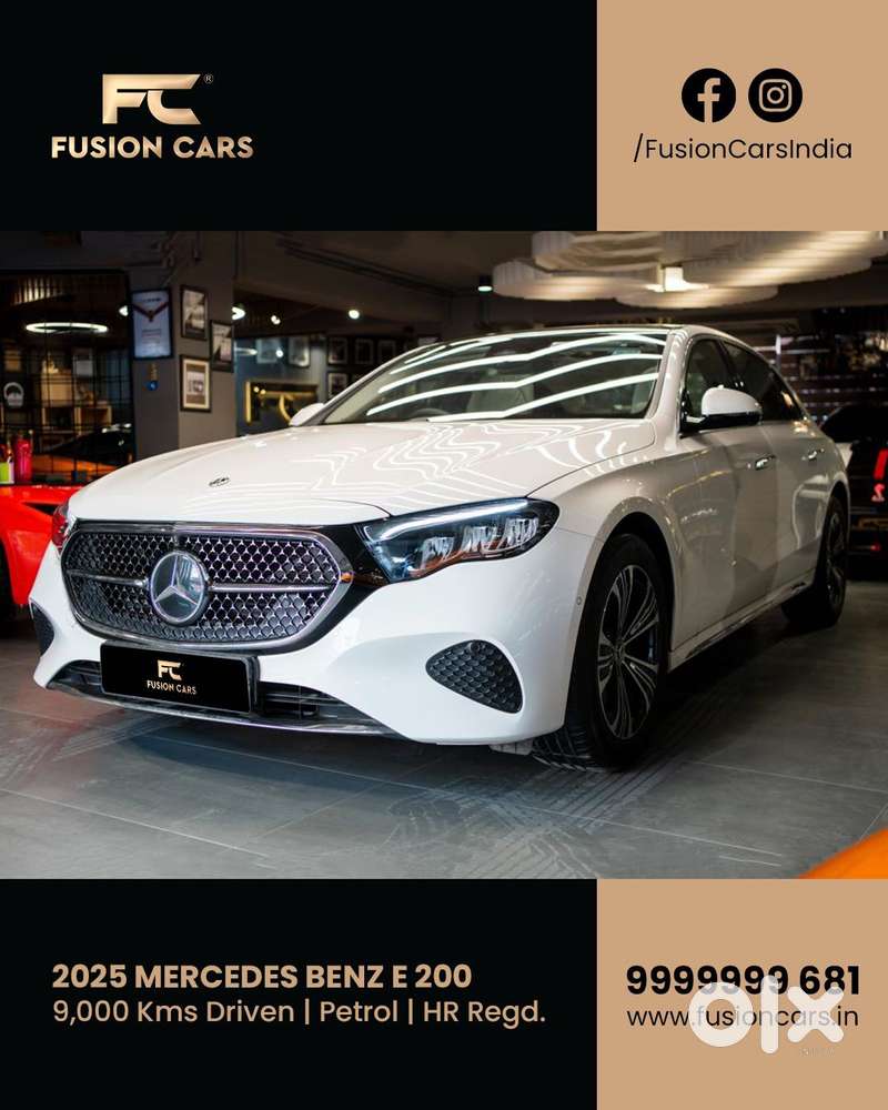 Mercedes-benz E-class E 200, 2025, Petrol