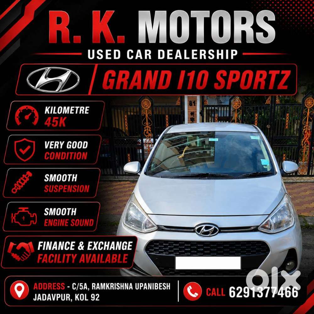 Hyundai Grand I10 Sportz 1.2 Kappa Vtvt, 2018, Petrol
