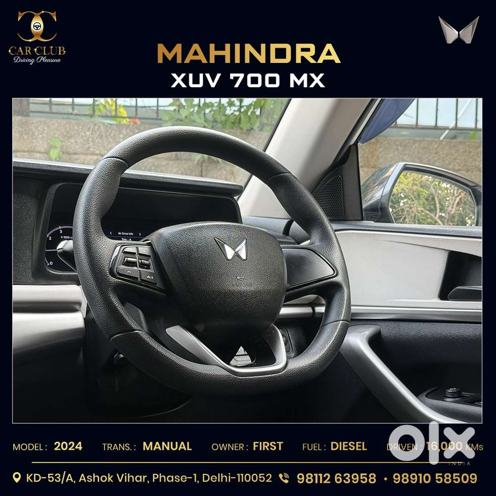 Mahindra Xuv700 Mx Diesel Mt 5 Str (e), 2024, Diesel