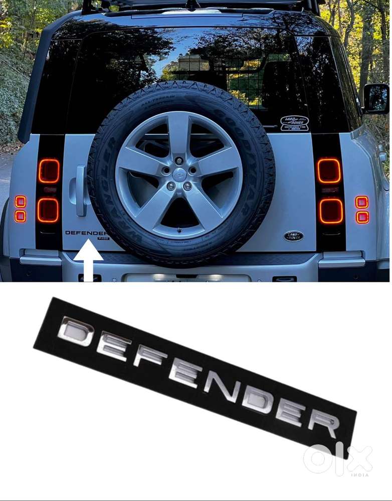 LAND ROVER DEFENDER REAR EMBLEM BADGE LETTER OEM - Spare Parts in ...