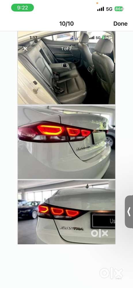 Hyundai Elantra 2018 Year
