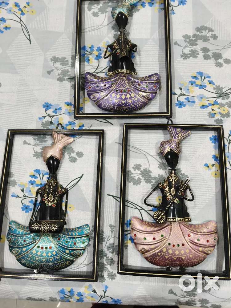 Three paintings