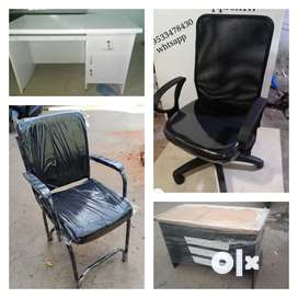 Olx office best sale table and chair