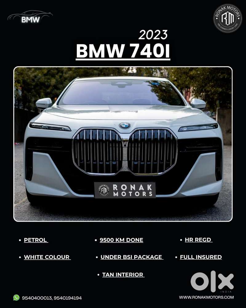 Bmw 7 Series 3.0 740i Sedan, 2023, Petrol