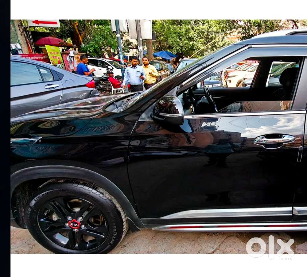 Kia Seltos 2021 Model / 1.5 Htx Ivt Petrol Anniversary Edition / Black