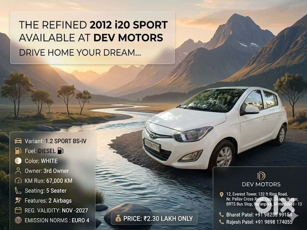 Hyundai I20 2010-2012 1.2 Sportz Option, 2012, Diesel