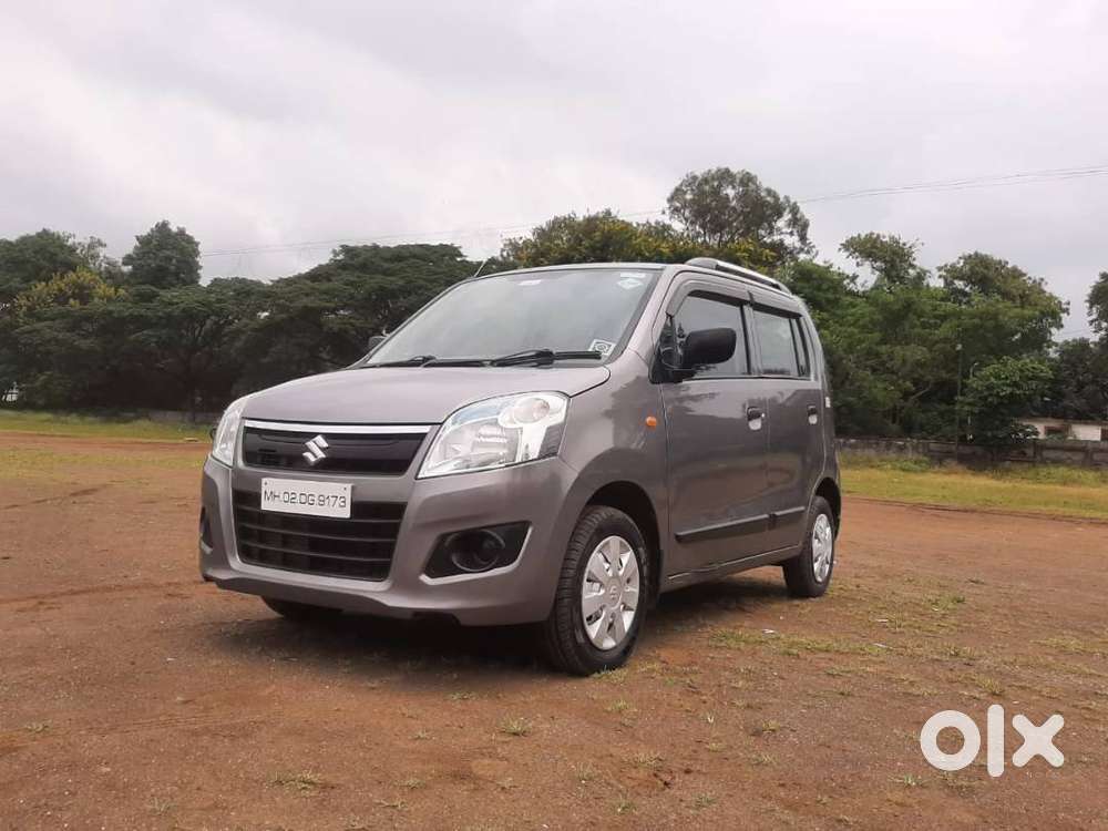 Gray Colour Wagon R Cng 2014 Company Fitted
