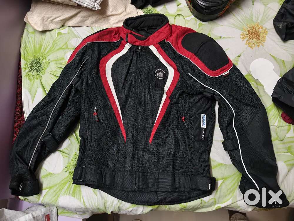Biker gear - rynox tornado pro M size jacket and axor helmet