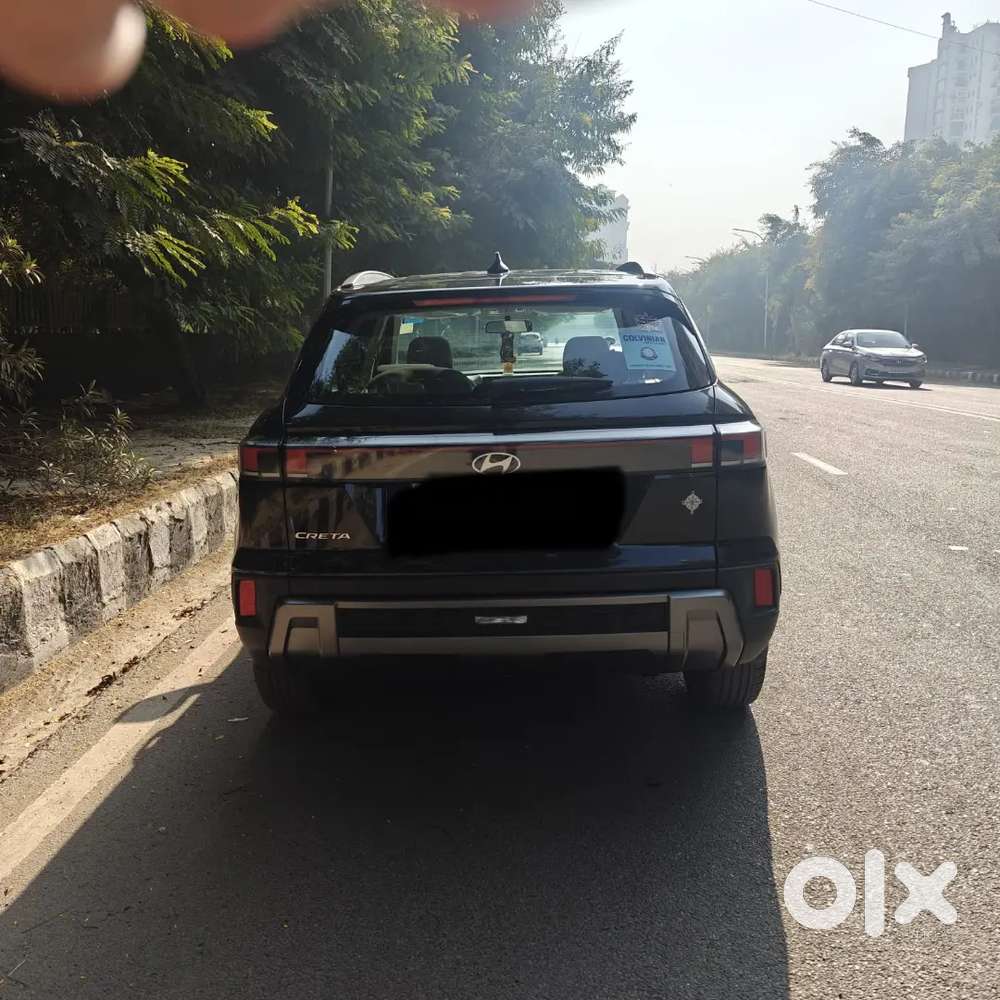 Black Hyundai Creta Facelift 2024 So (option)petrol 15000 Km Driven