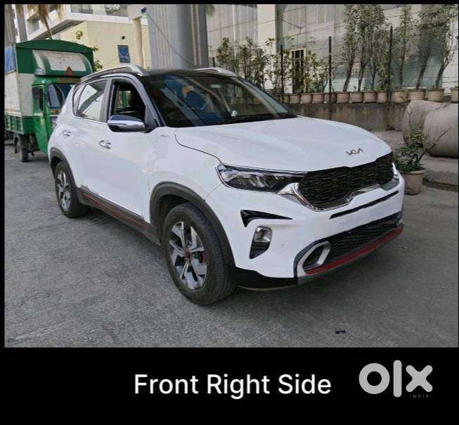 Kia Sonet White [aug 2022 - Bh Passing] Gtx Plus 1.5 At Dual Tone