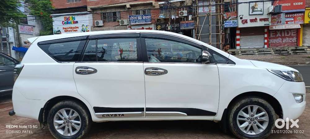 Toyota Innova Crysta 2.4 G Mt, 2017, Diesel