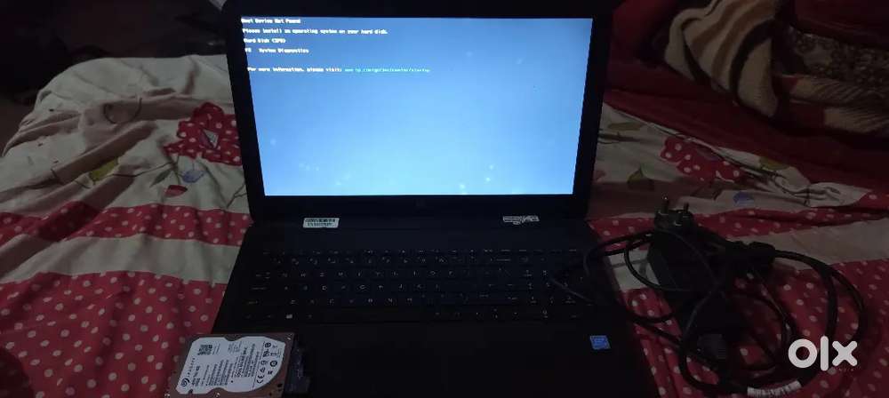 Laptop all ok only HHD CRASH/ Repairing cost 3000 urgent sell