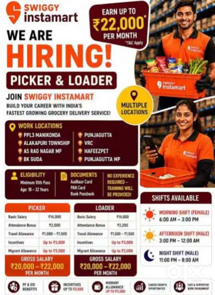 Picker & Loader @ Adambakkam