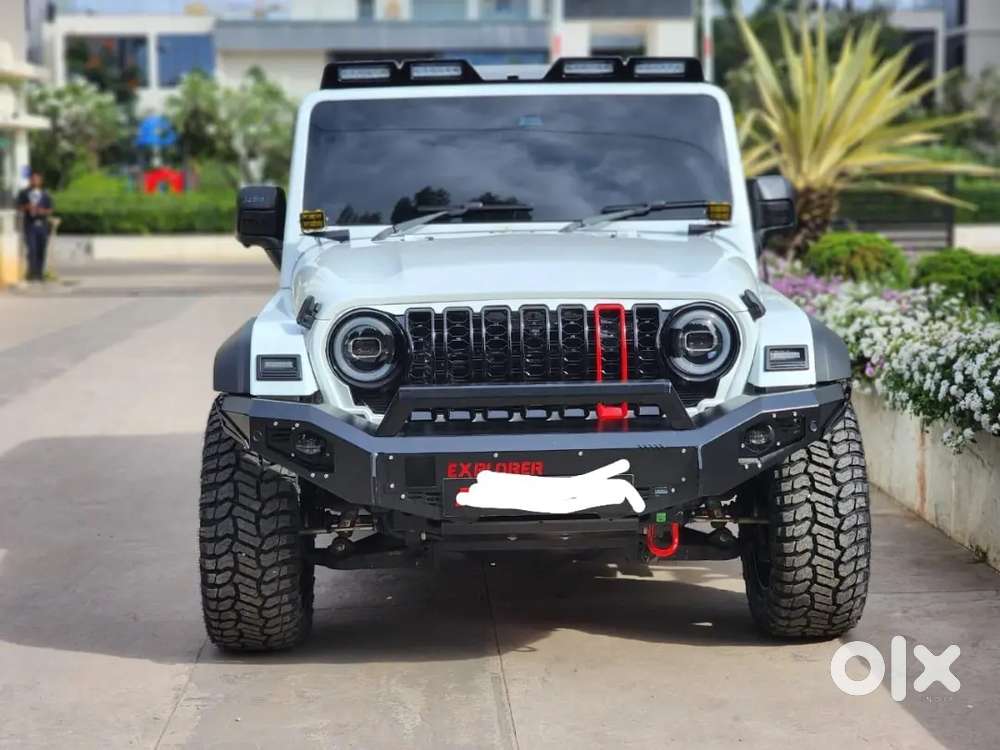 Mahindra Thar Roxx 2025 Diesel 7100 Km Driven Full Modified  3700000