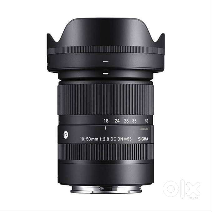 Sigma 18-50mm F2.8 Lens with Filter for Sony E Mirrorless Cameras