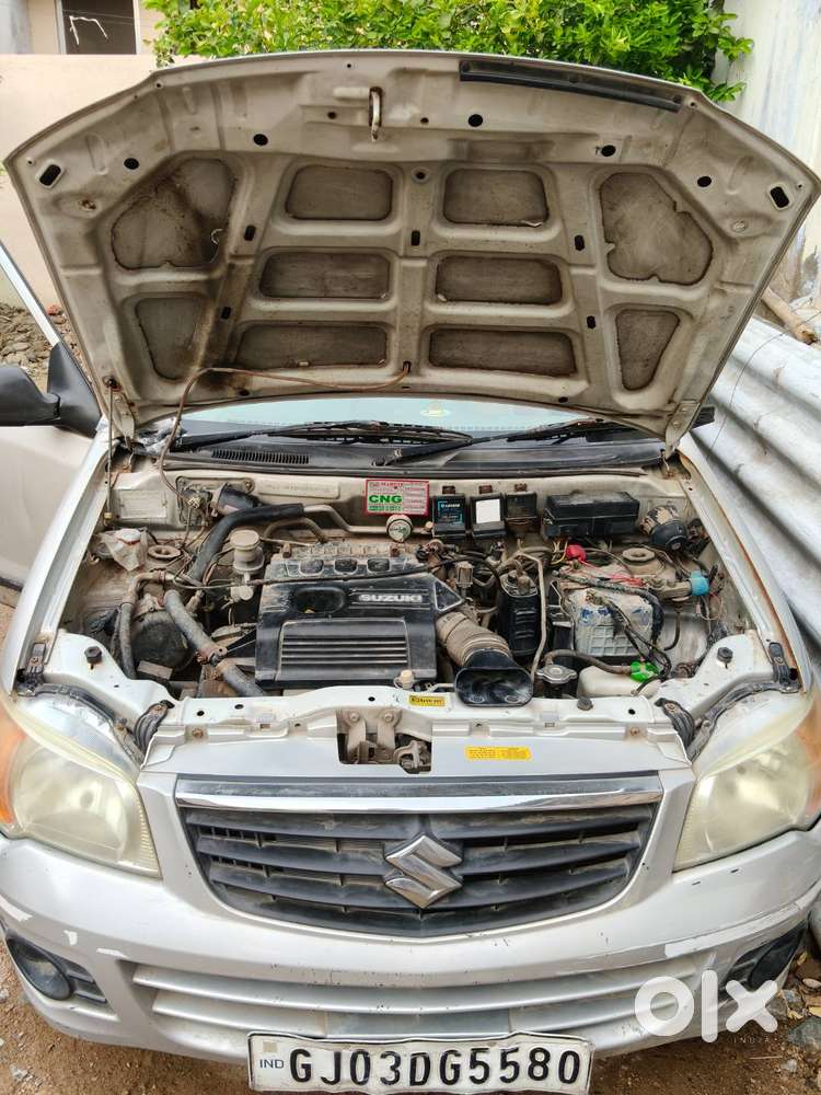 Alto K10 Silver Cng Petrol