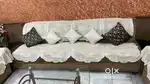 8 seater sofa with 2 corners