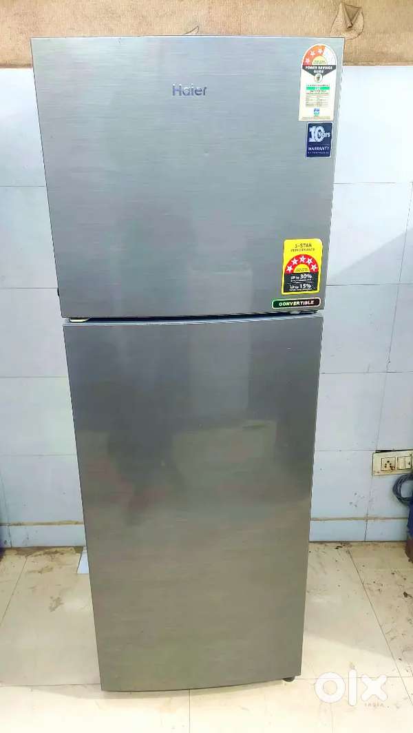 Haeir double door Refrigerator under warrenty 258L