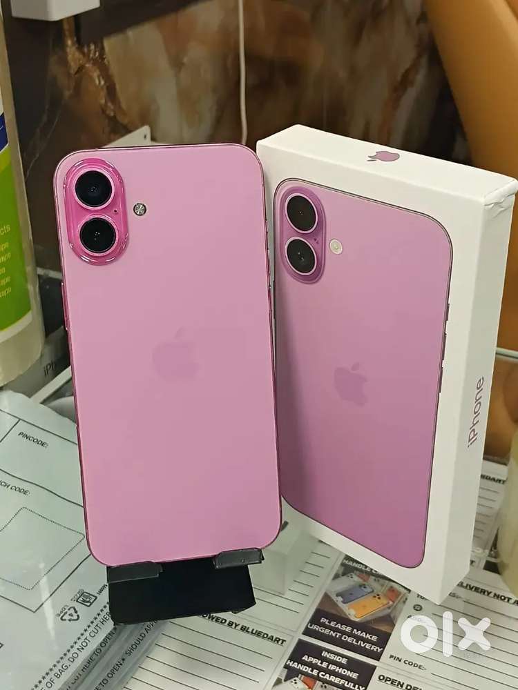 APPLE IPHONE 16PLUS 256GB PINK COLOR BOX BILL ACCSOREIS ALSO AVAILABLE