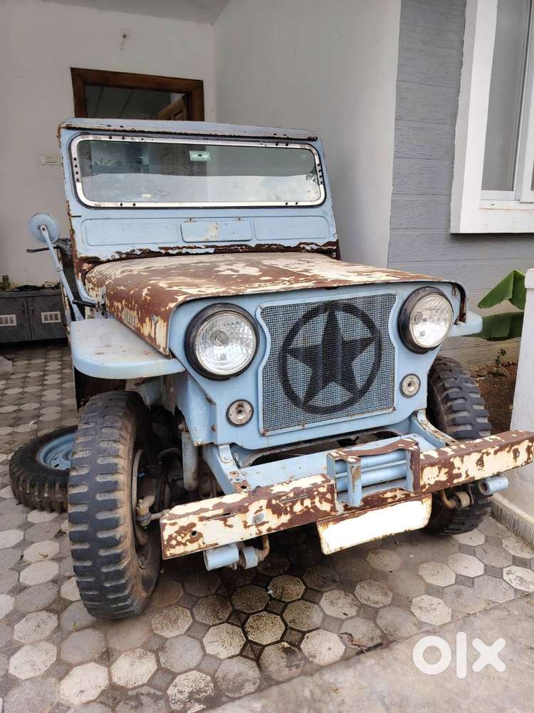 Antique Willys Cj2a (1948), Original Body, Low Bonnet, Collector Piece
