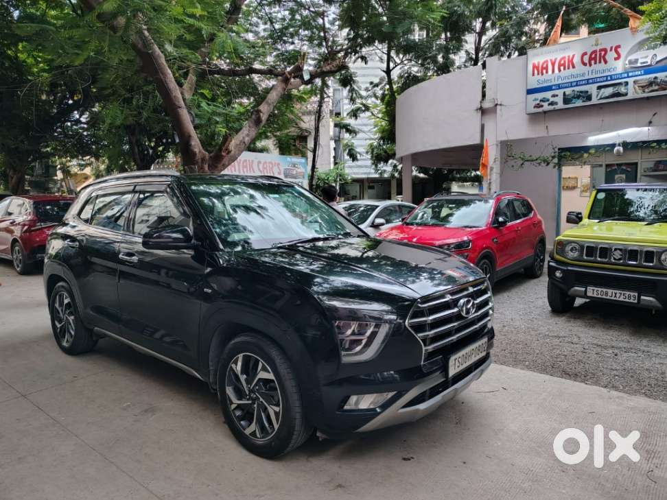 Hyundai Creta Sx (o) 1.5 Petrol Cvt Knight Dual Tone, 2021, Petrol