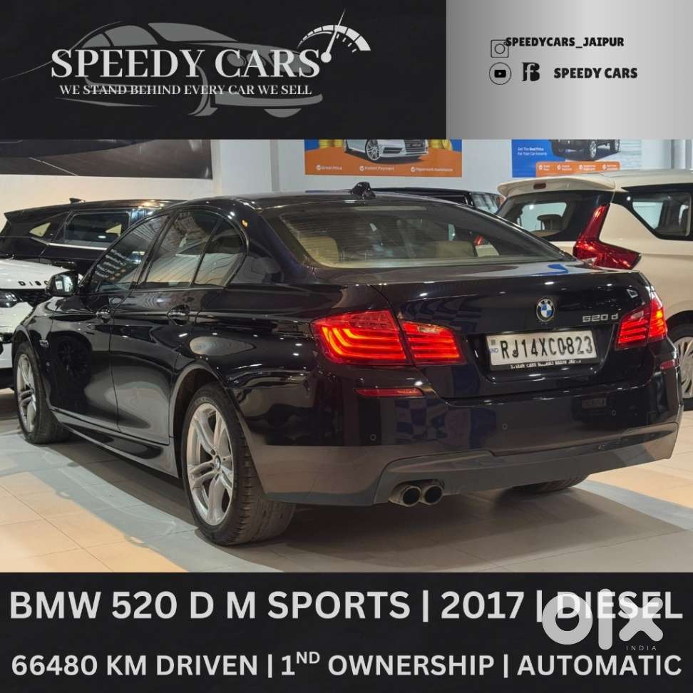 Bmw 5 Series 2.0 520d M Sport, 2017, Diesel