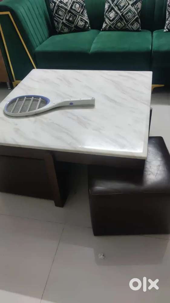 Sofa and Center Table cum Dining table