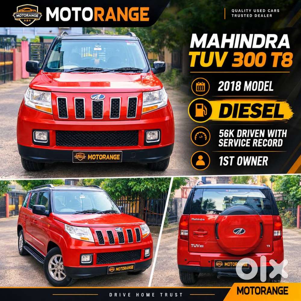 Mahindra Tuv 300 Mhawk100 T8 Dual Tone, 2018, Diesel