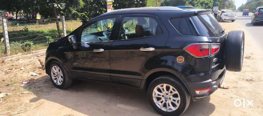 Black Colour Ecosport Titanium